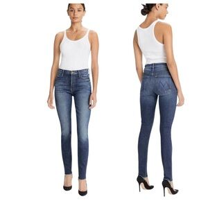 MOTHER The Stunner Fray Jeans 27 Blue
